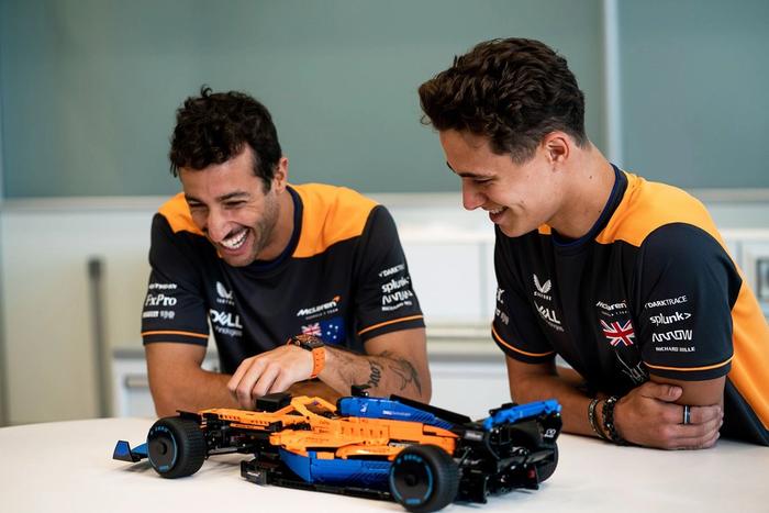 Lego Technic Mclaren Formula 1 Lando Norris Daniel Ricciardo