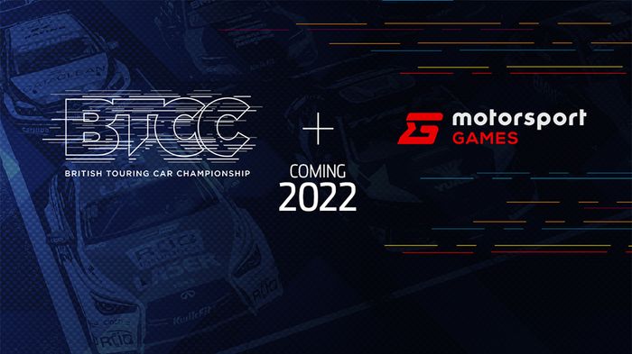 British Touring Car Championship Game logo 2022 Motorsport Games