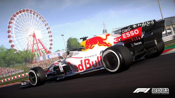 F1 2021 white Red Bull livery
