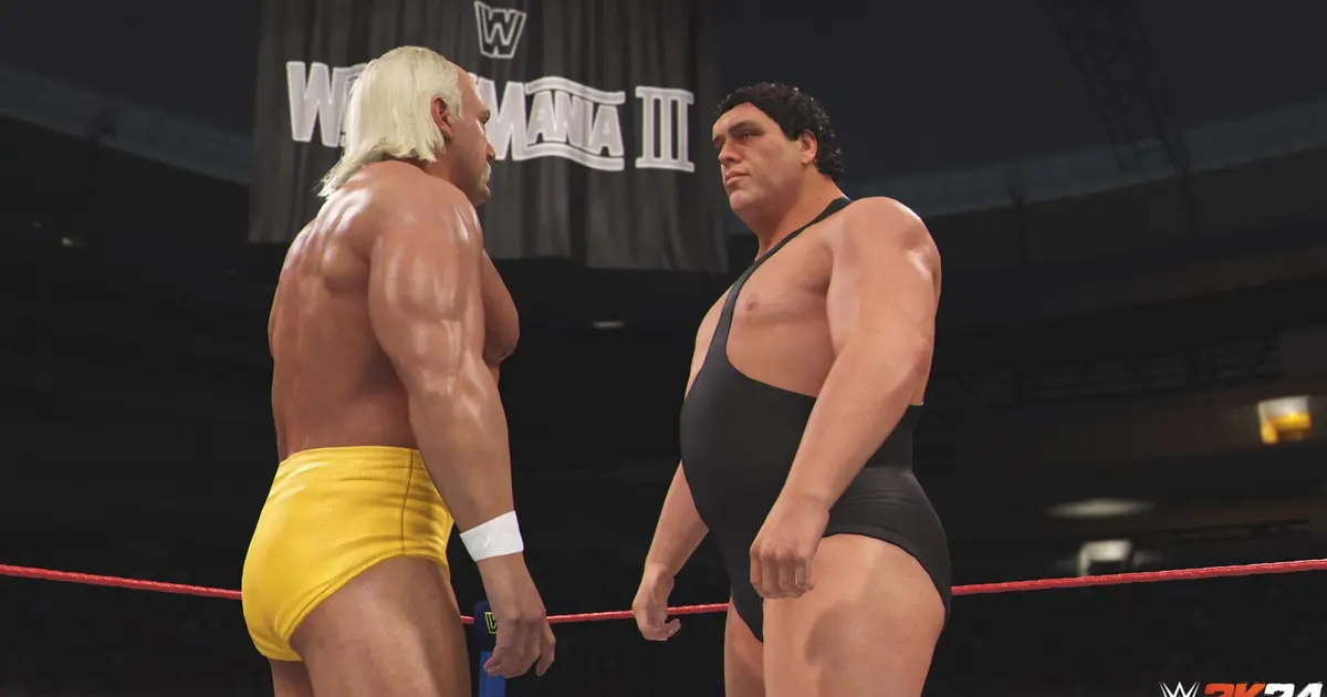 WWE 2K24 Hogan Andre the Giant