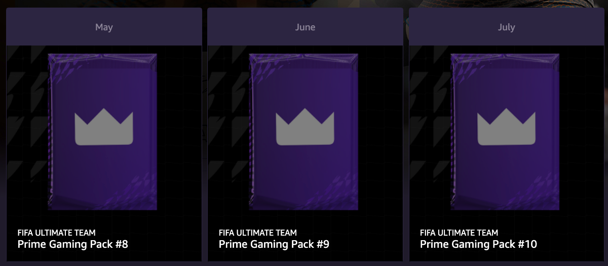 twitch prime gaming pack fifa 22