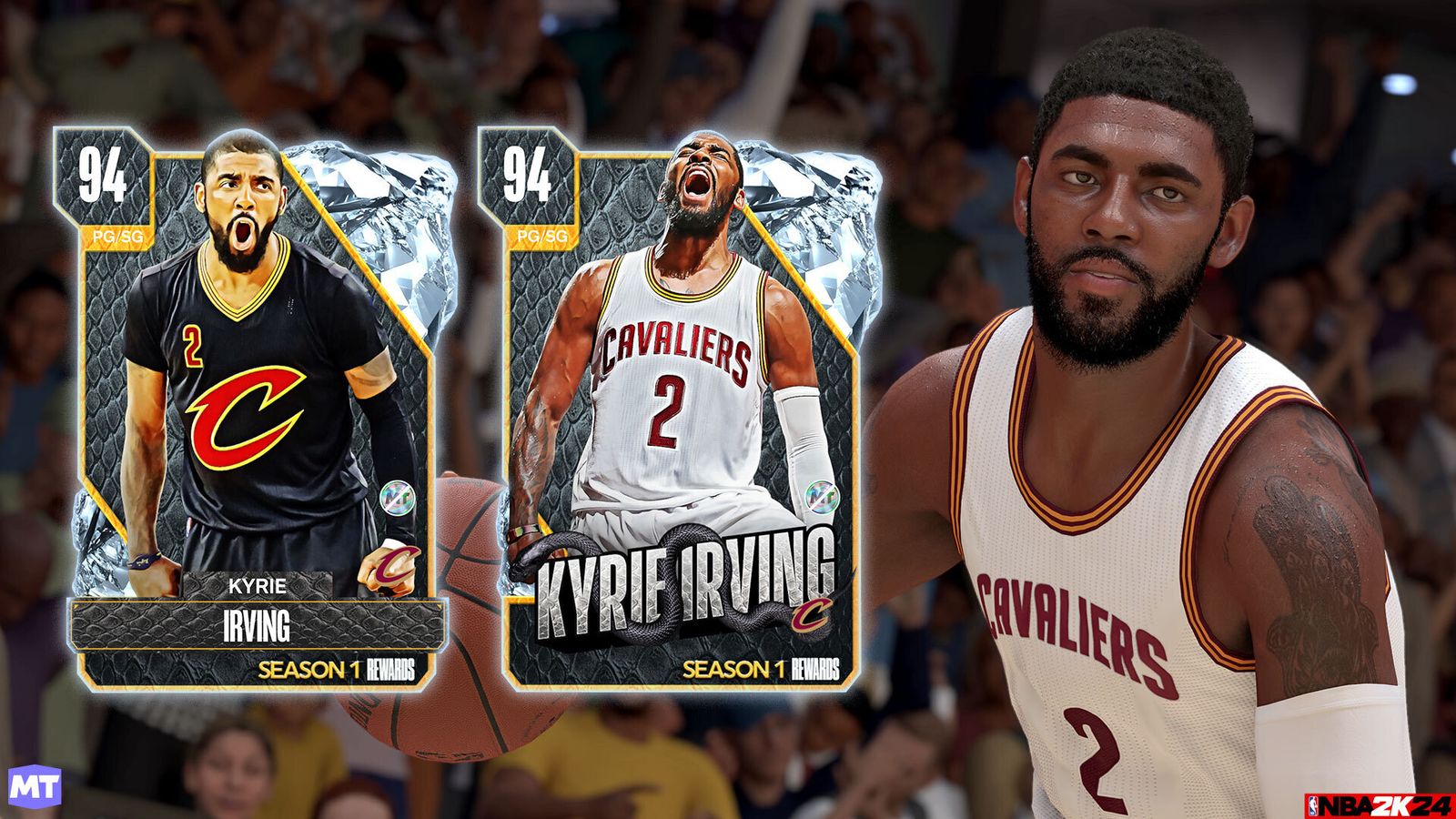 NBA 2K24 Season 1 LVL 40 Reward Kyrie Irving.
