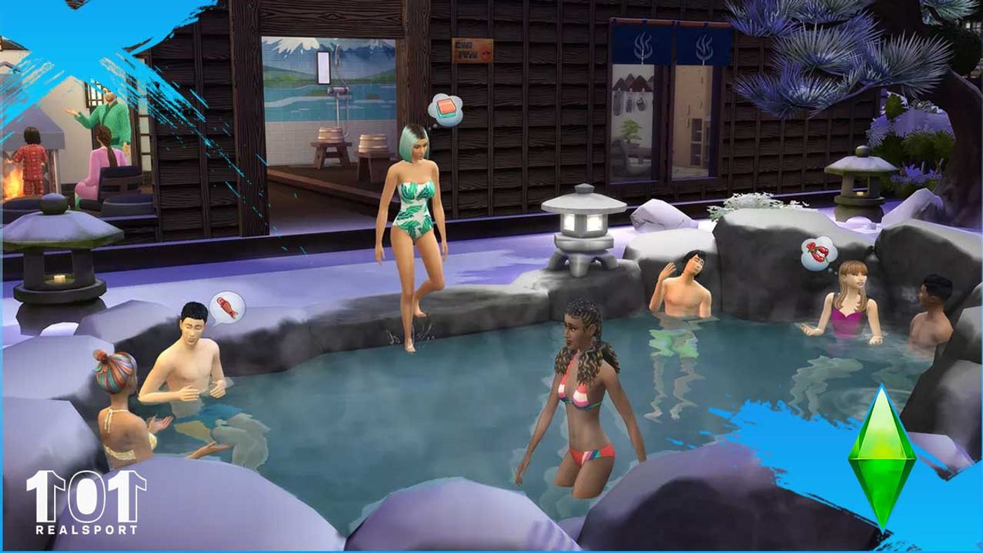 The Sims 4 Snowy Escape: Get frisky in public with new WooHoo Spots!