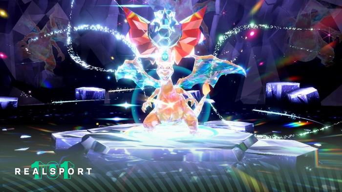 Charizard is the first 7-star Pokemon featured in Scarlet and Violet