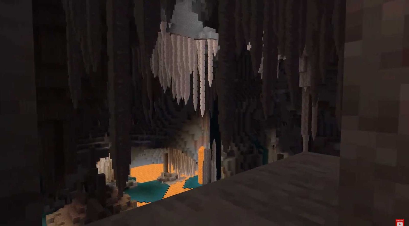 Minecraft caves 1