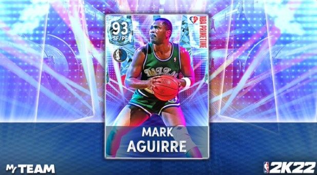 NBA 2K22 MyTEAM Primetime Packs Mark Aguirre