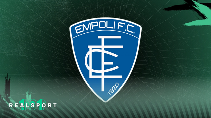 Empoli badge (large) with green background