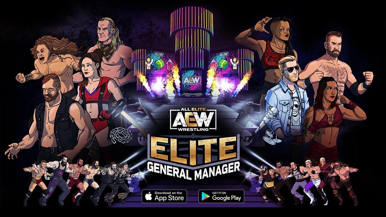 AEW Elite GM General Manager Console Game Roster
