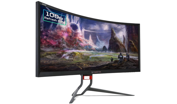 Best monitor for Call of Duty Vanguard Acer product image of a monitor a fantasy world on its display.