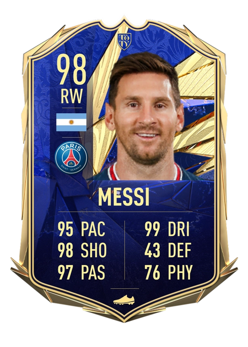 FIFA 22 TOTY Prediction Messi