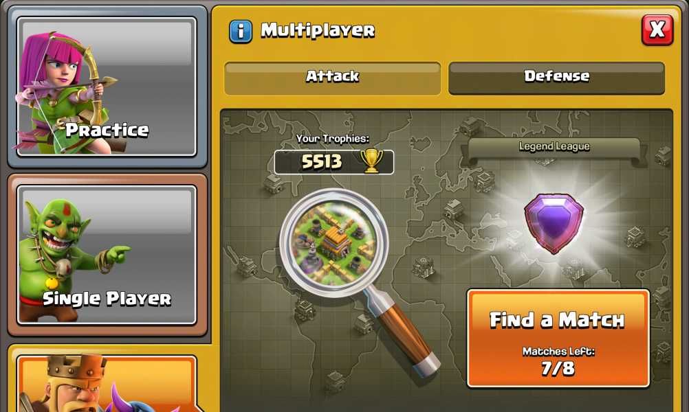 clash of clans multiplayer matchmaking algorithm