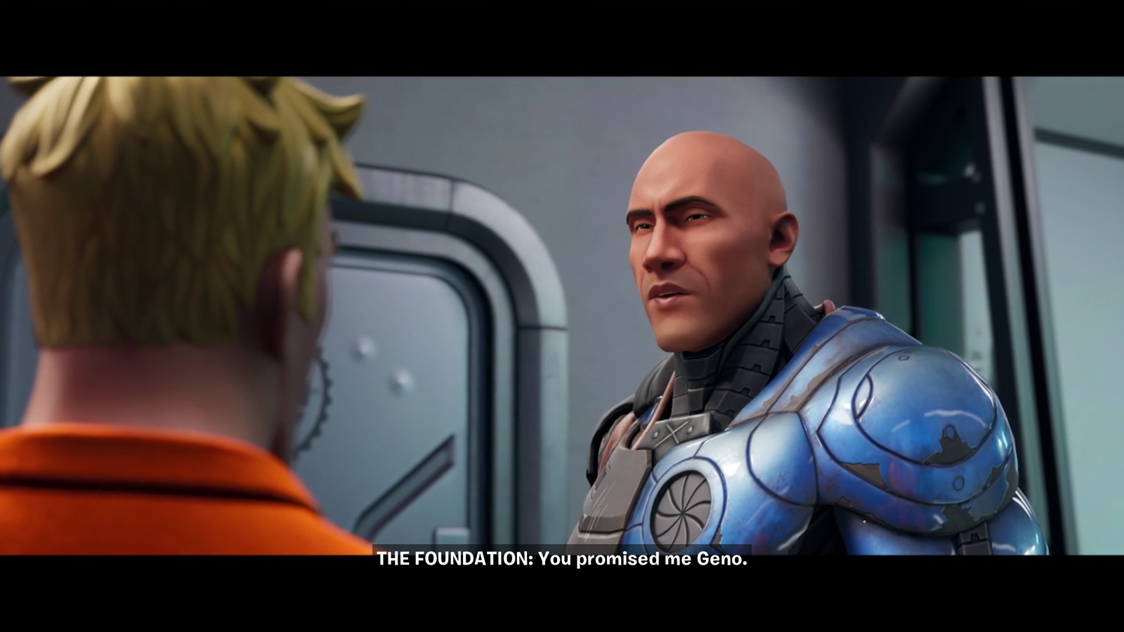 fortnite the foundation the rock event