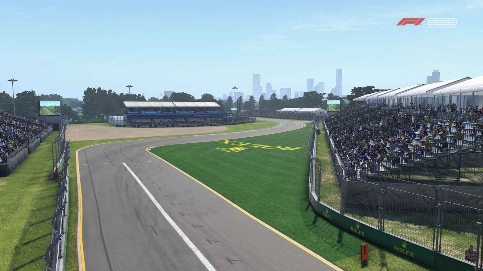 F1 2020 Australia Turn 1 Y