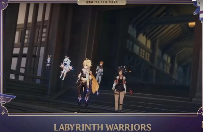 Labyrinth Warriors Cut Scene in Genshin Impact