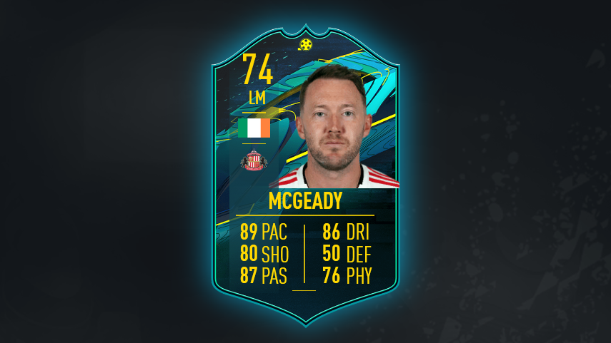 FIFA 21 FUT 21 Aiden McGeady Card Image