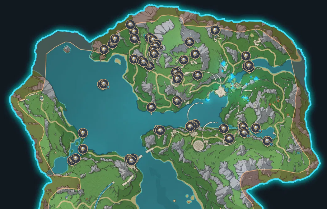 Genshin Impact Subdetection Unit Locations & Best Farming Route