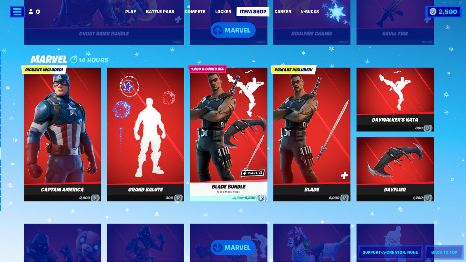 Marvel Skins return to Fortnite Item Store for limited time