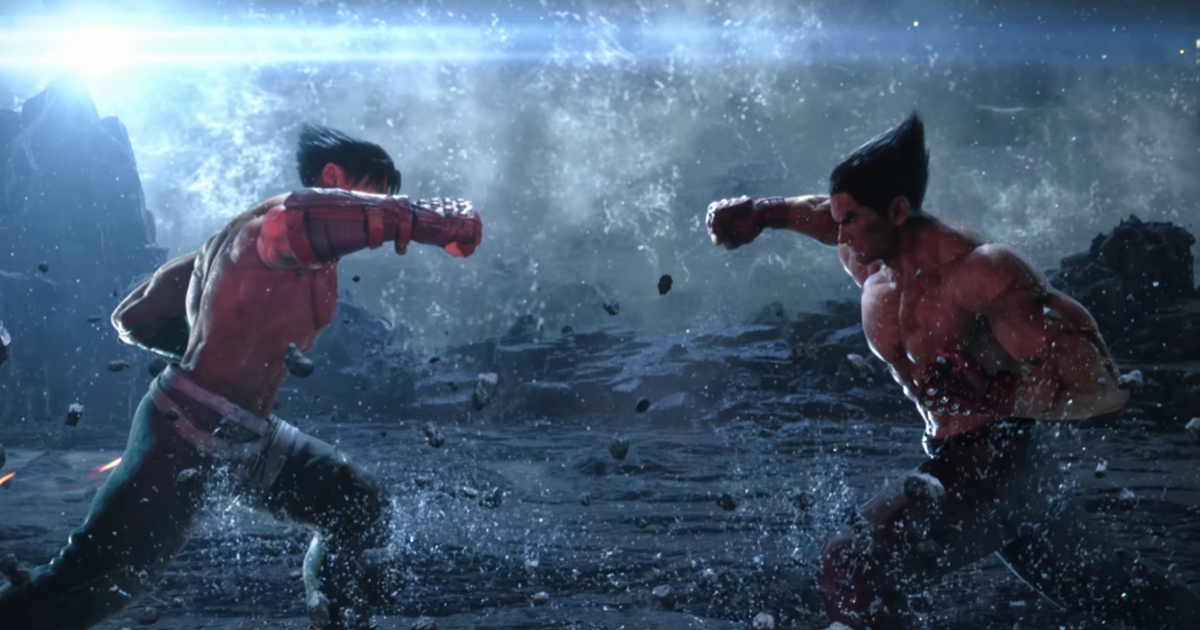 A screenshot from the Tekken 8 "Official Story Trailer".