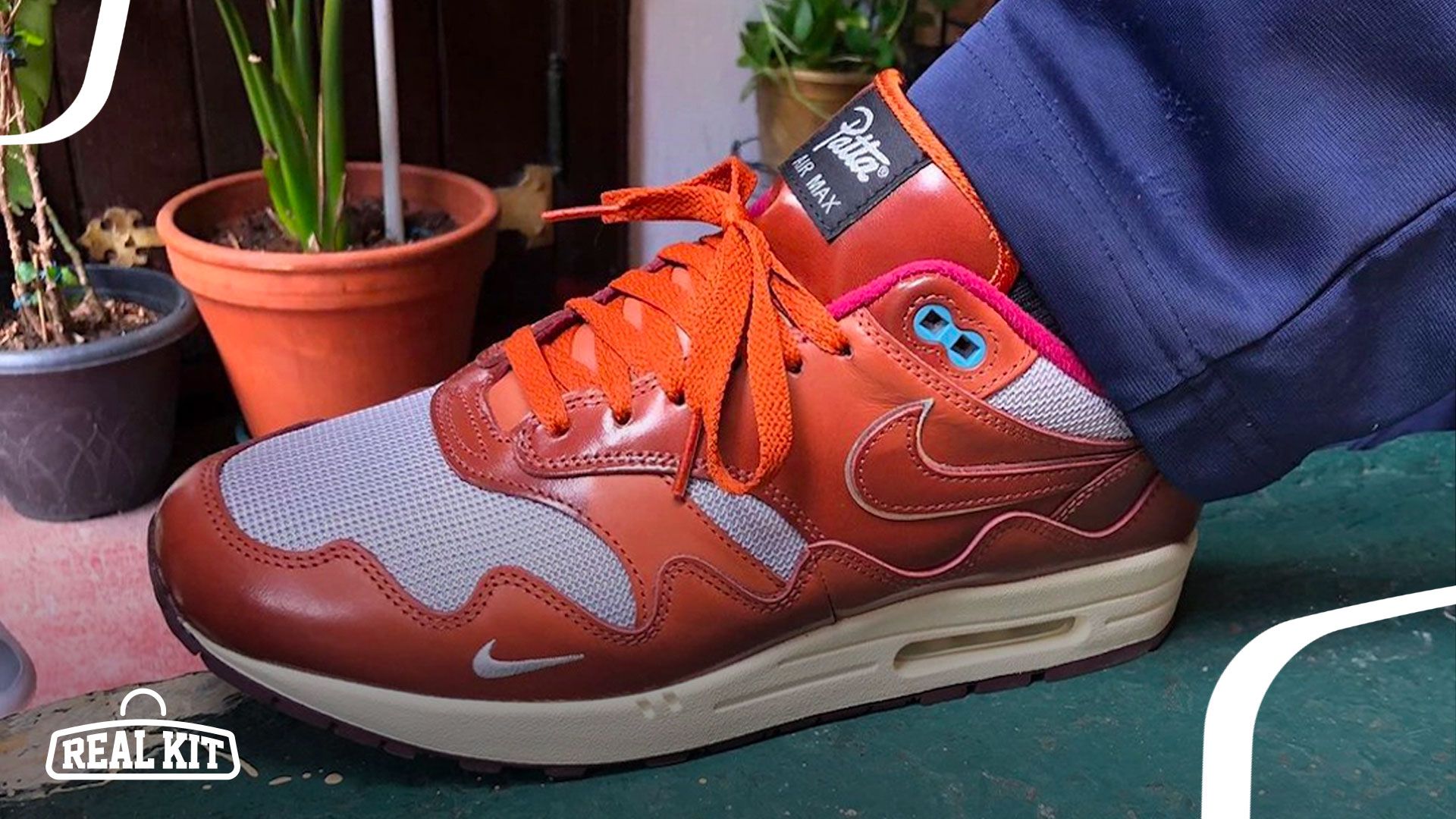 nike air max 1 patta orange