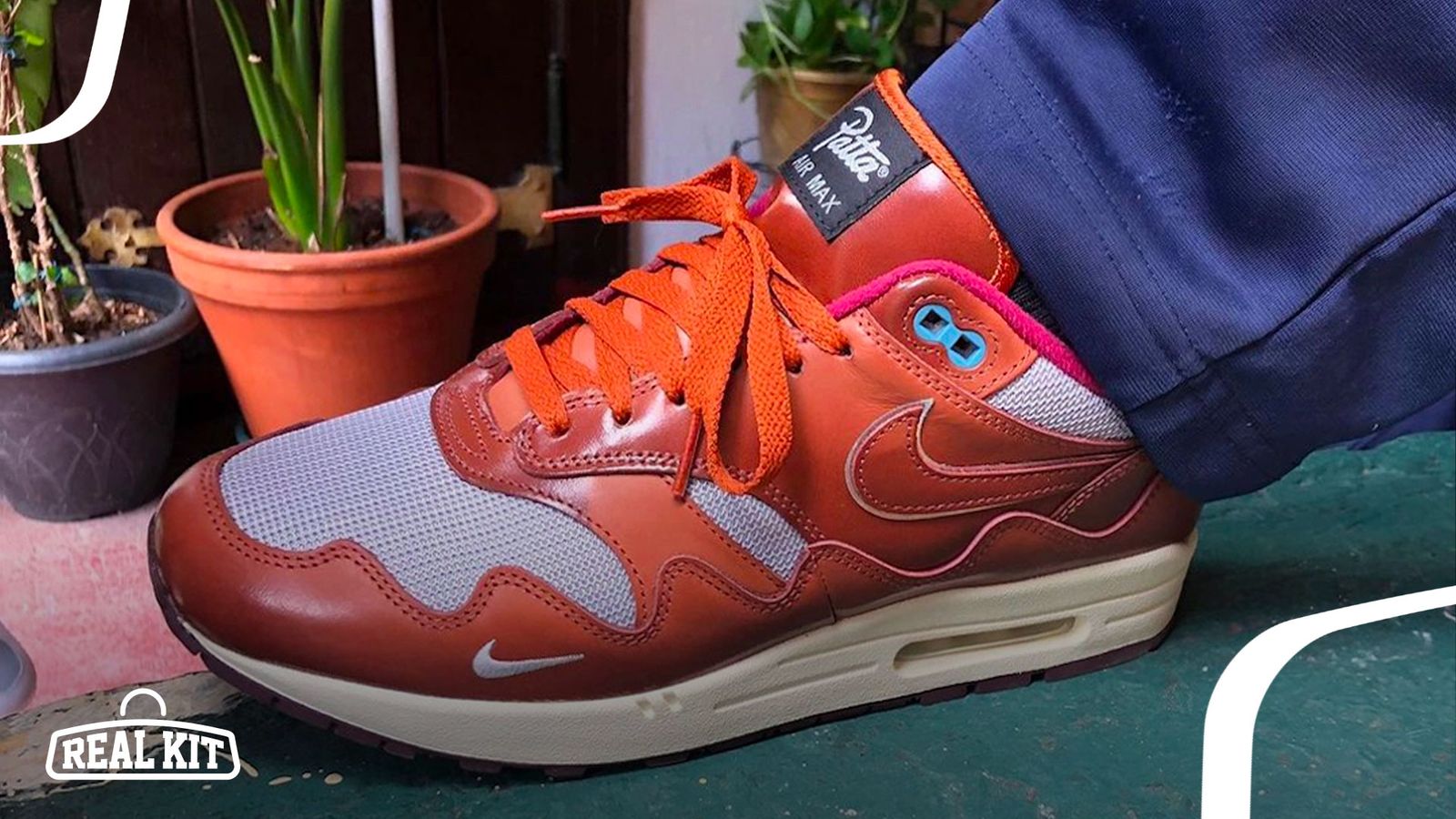 NIKE AIR MAX 1 PATTA WAVES RUSH MAROON REVIEW & ON FEET.WHY DID THEY  CHANGE THIS? 