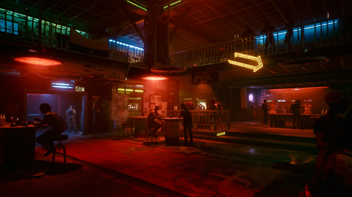 A look at the environments of Night City