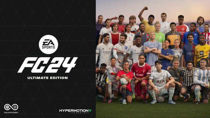 The FC 24 Ultimate Edition cover