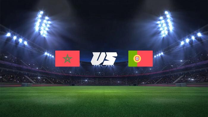 morocco vs portugal flags