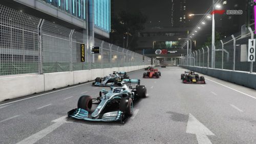 F1 2019 action in Singapore