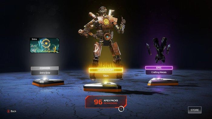 Apex Pack opening
