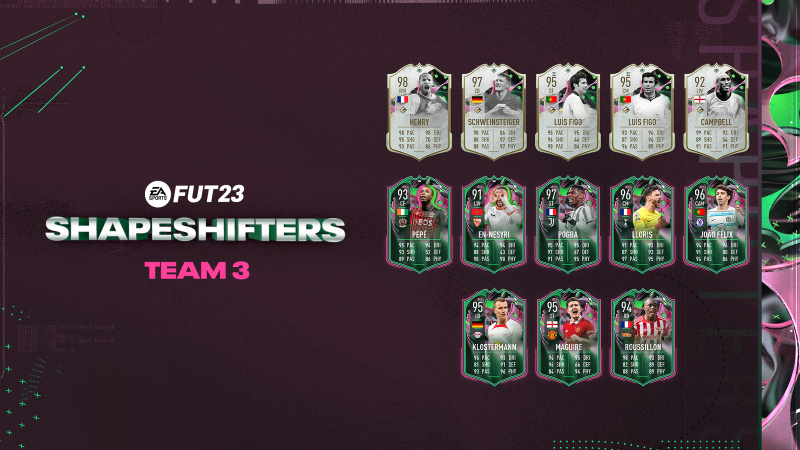 fifa 23 shapeshifters team 3