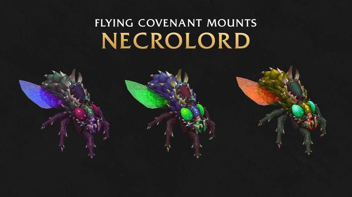 9.1 Necrolord Flying Mounts