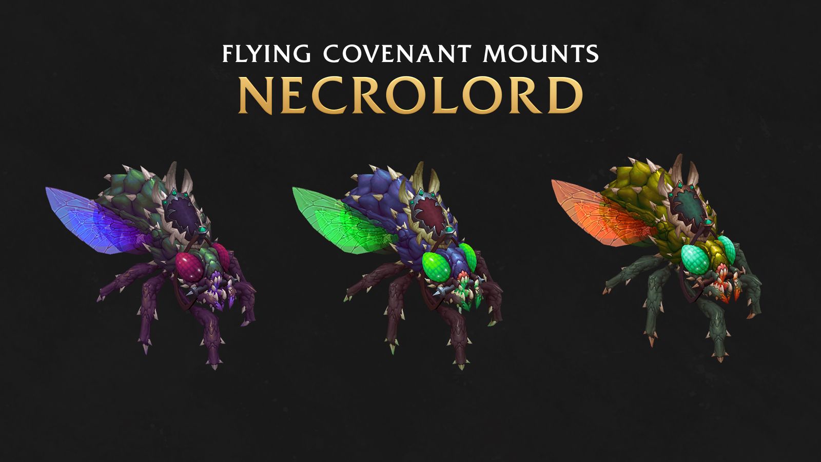 9.1 Necrolord Flying Mounts