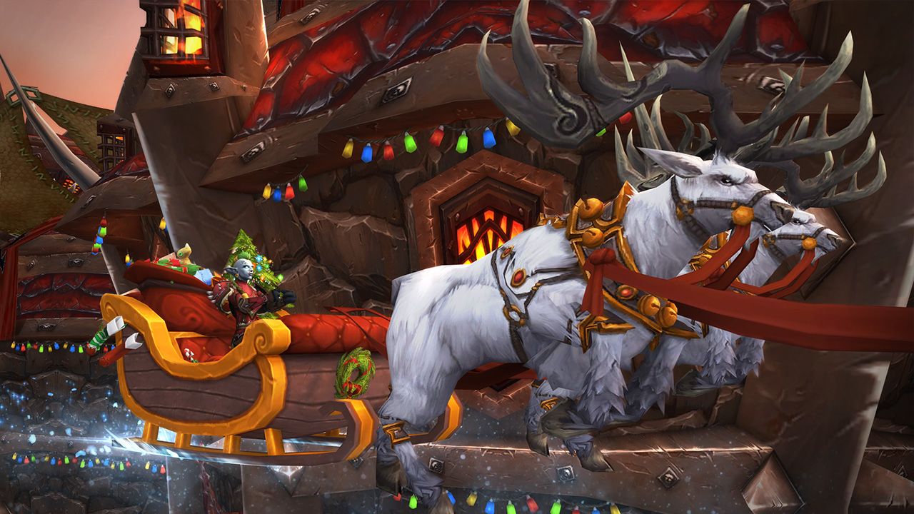 WoW Feast of Winter Veil Shadowlands Classic