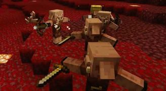 Minecraft Piglin Brutes Behaviour Nether Zombie Pigmen Trade More