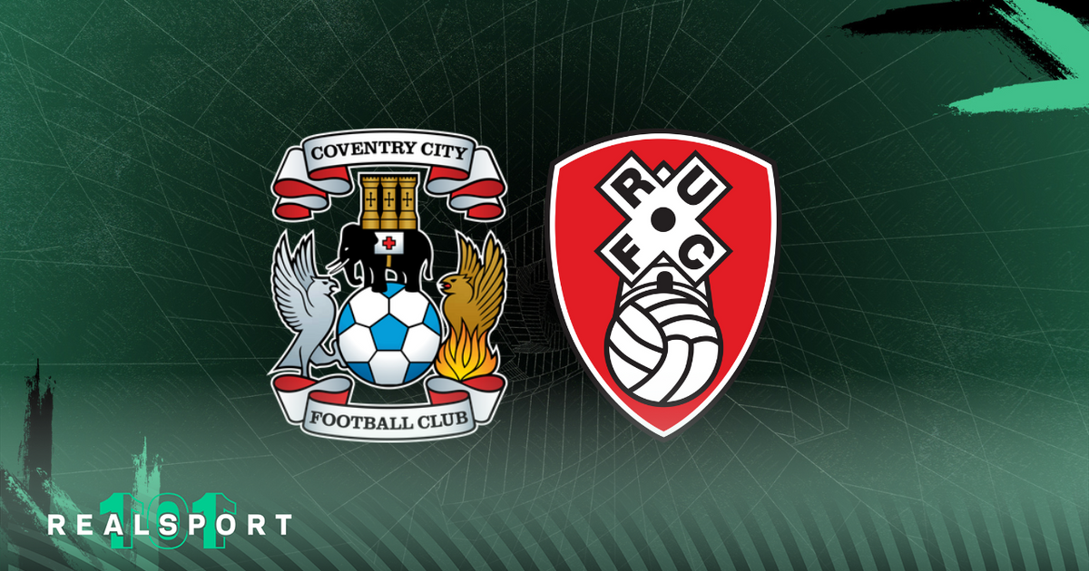 Coventry and Rotherham badges with green background