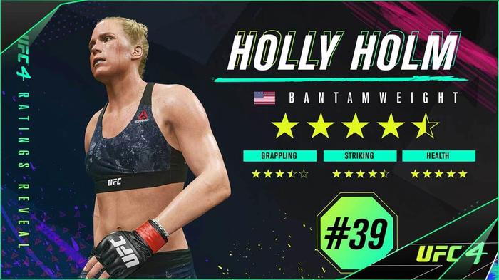 ufc 4 holly holm rating