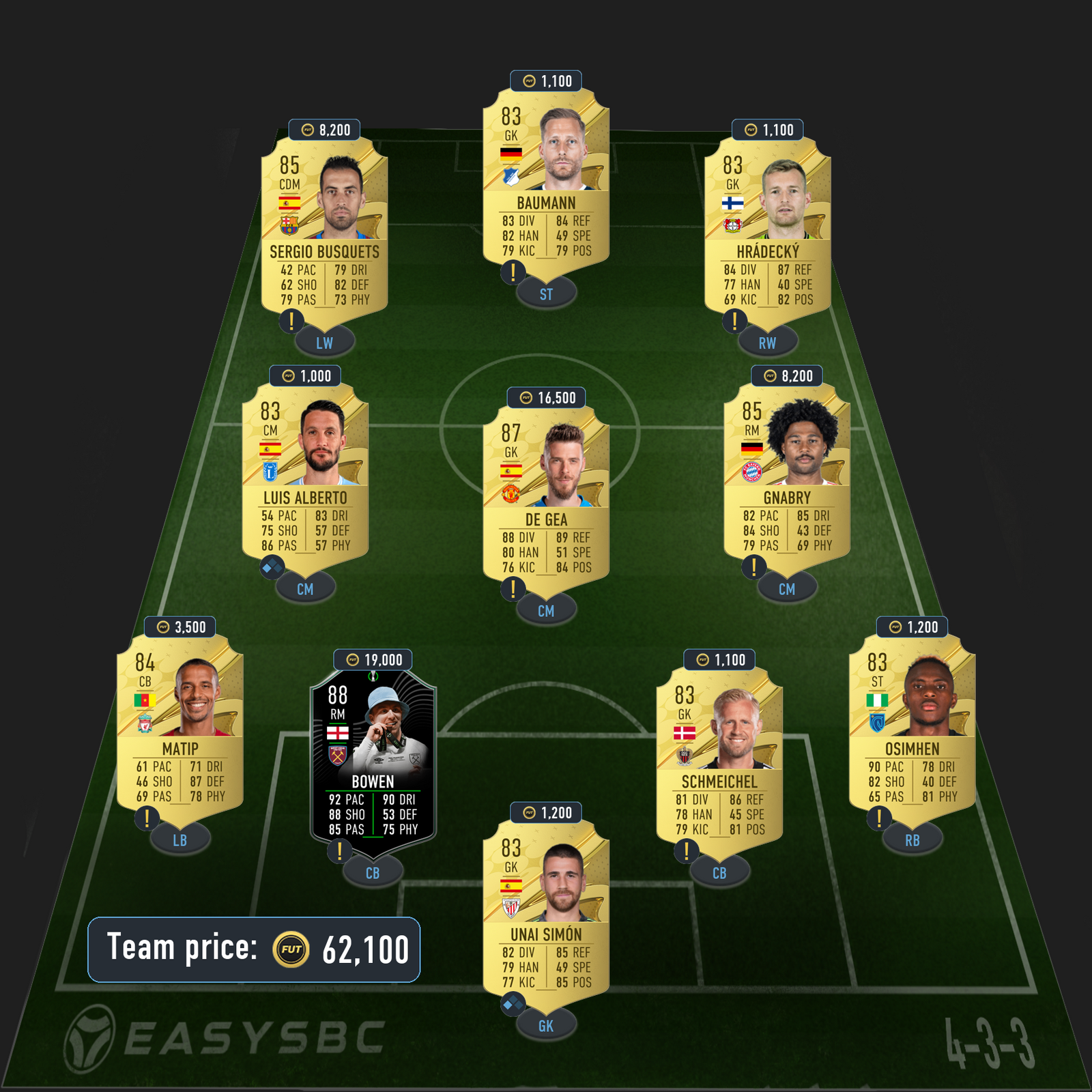 92+ tots or shapeshifters player pick sbc solution fifa 23 85-rated squad