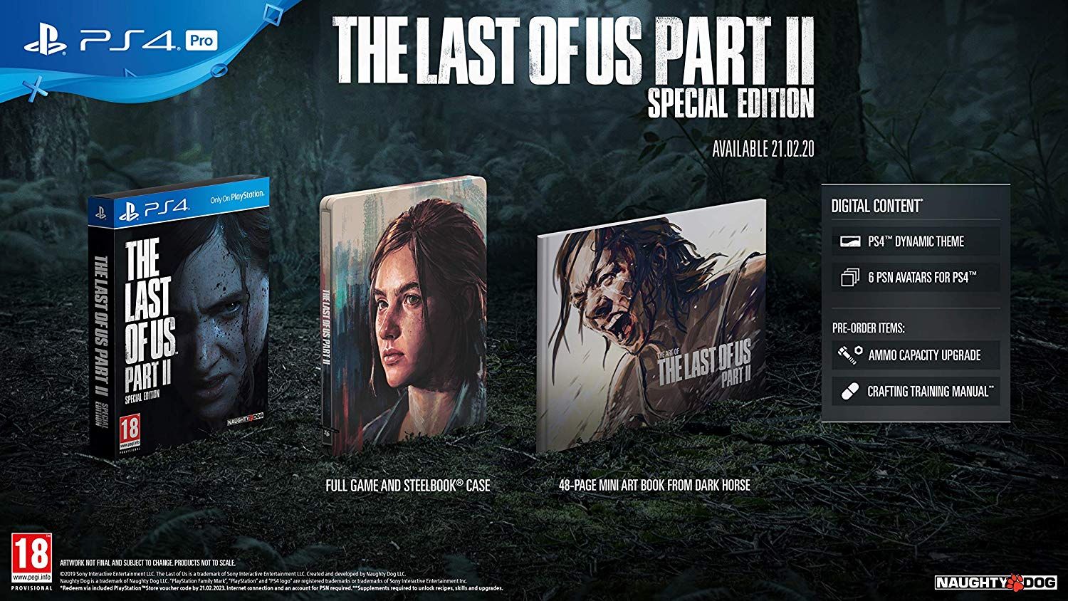 All the extras in the Special Edition of The Last of Us 2