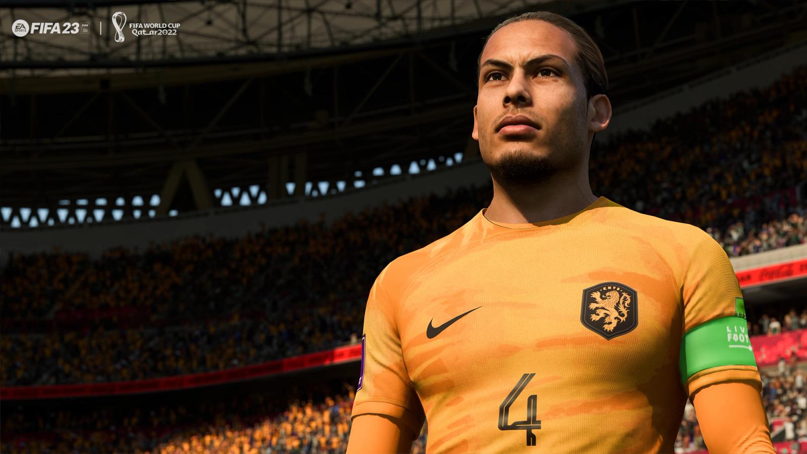 Virgil van Dijk in FIFA 23