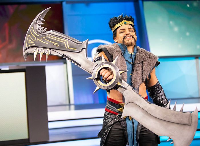 Tyler1 as Draven from League of Legends