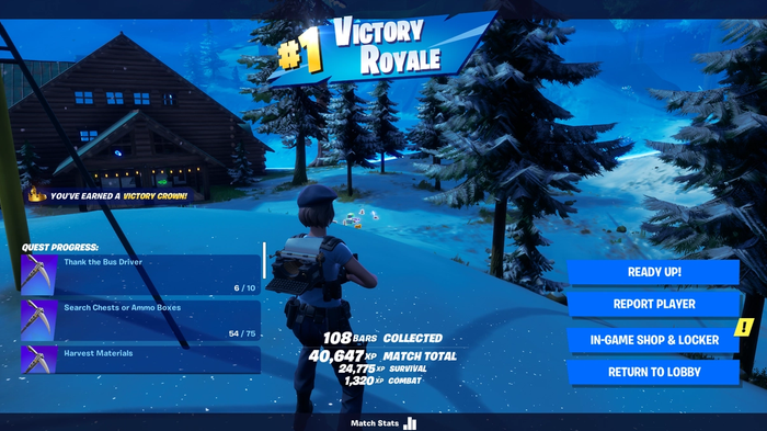 Fortnite victory crowns