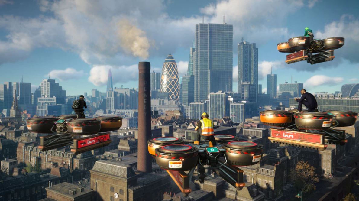 Watch Dogs Legion Multiplayer Co-op Construction Drone