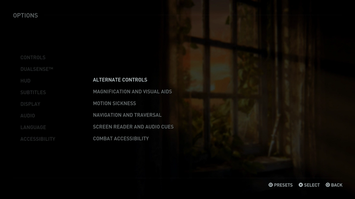 The Last of Us Part 1 has an impressive line-up of accessibility options