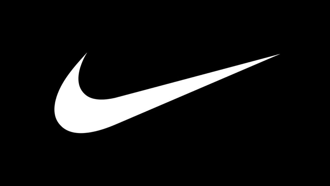 The Nike Swoosh logo in white.