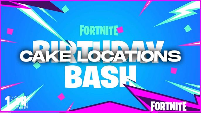 Fortnite Birthday Event All Cake Locations Where To Find Them Rewards And More - roblox make a cake event