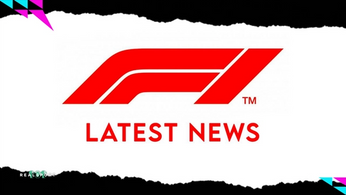 F1 logo with latest news text overlay