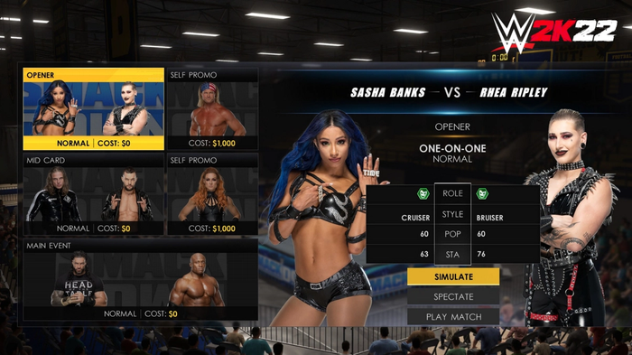 WWE 2K22 roster reveal