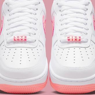 Nike pink and white air forces Air Force 1 Valentine's Day: Release Date, Price, And Where