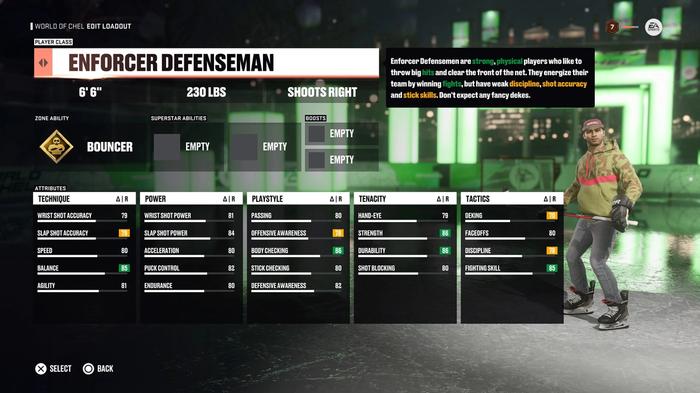 NHL 23 builds