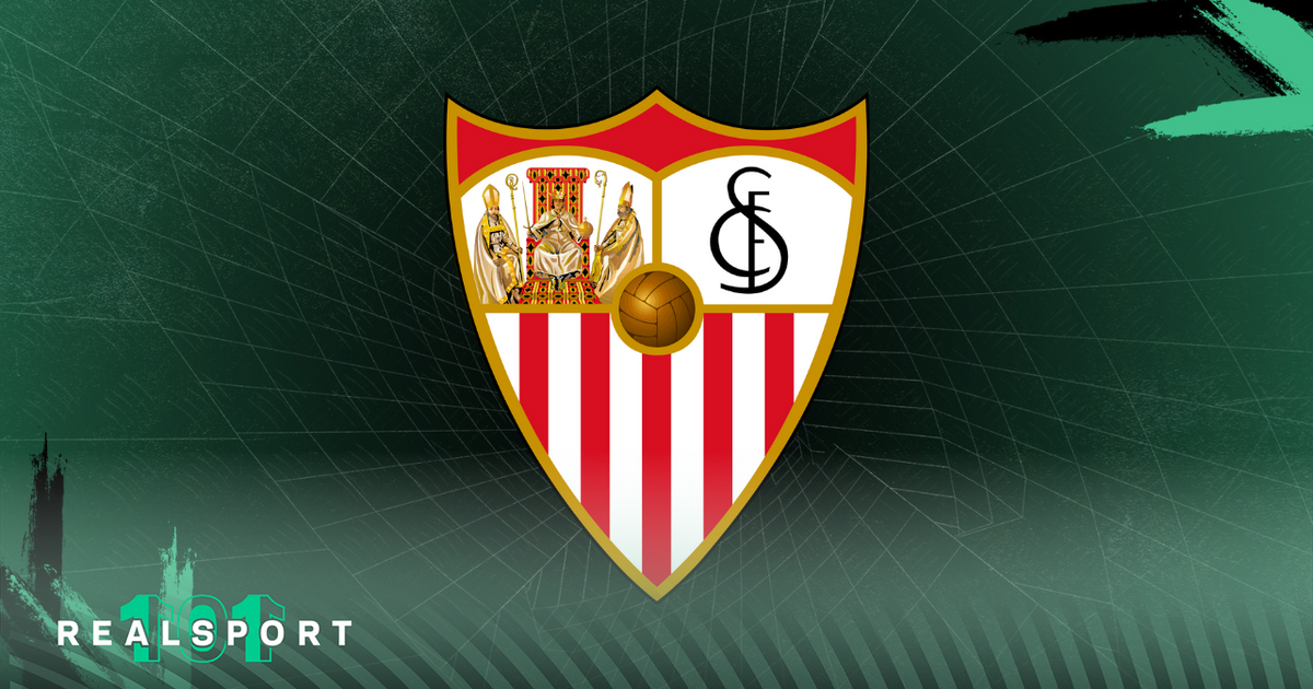 Sevilla badge with green background